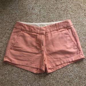 J crew short, 00, salmon short